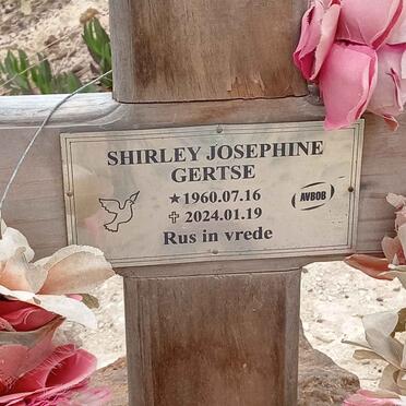 GERTSE Shirley Josephine 1960-2024