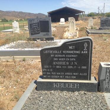 KRUGER Andries J.N. 1904-1988