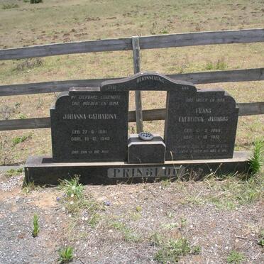 PRINSLOO Frans Frederick Jacobus 1880-1972 &amp; Johanna Catharina 1881-1949