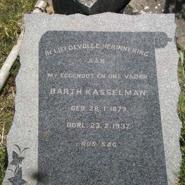 KASSELMAN Barth 1873-1937