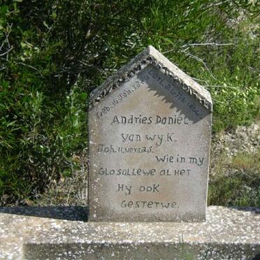 WYK Andries Daniel, van 1884-1964