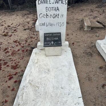 BOTHA Daniel James 1872-1950