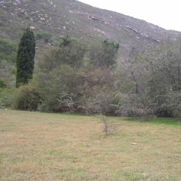 Western Cape, RIVERSDALE district, Mullershoop 106, Melkhoutessenbosch, farm cemetery