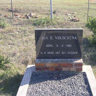 VOLSCHENK Jan E.  -1961