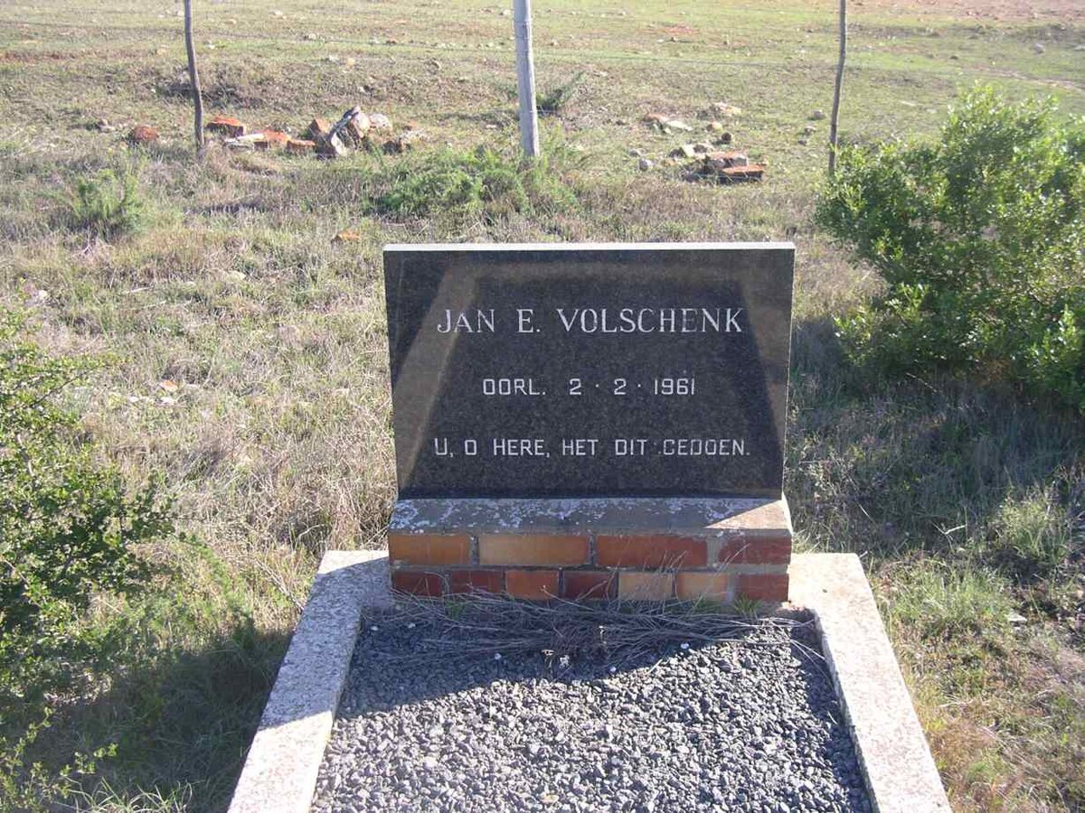 VOLSCHENK Jan E.  -1961