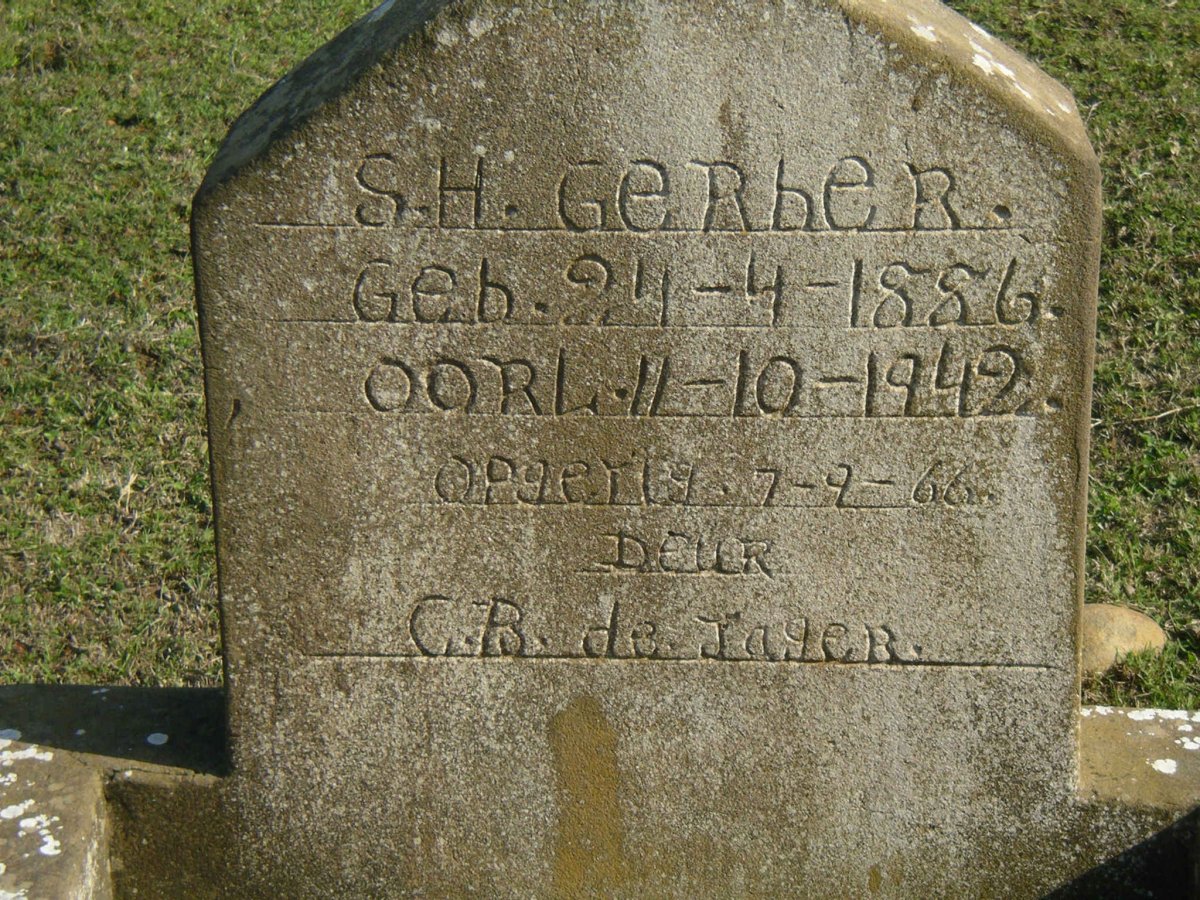 GERBER S.H. 1886-1942
