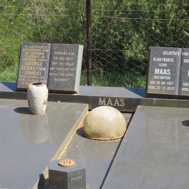 MAAS George Sebastian 1917-1980 &amp; Alida Francis MEYER 1927-2012 :: MAAS Ragel Magdalena 1952-2007