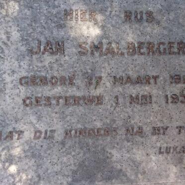 SMALBERGER Jan 1926-1930