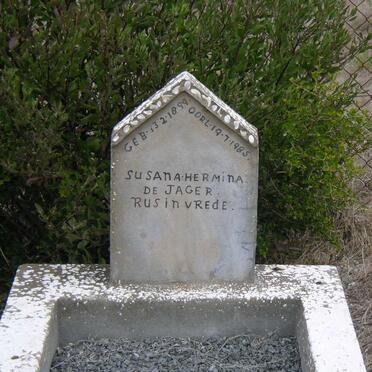 JAGER Susana Hermina, de 1899-1985