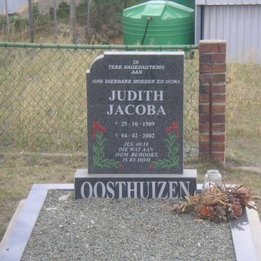 OOSTHUIZEN Judith Jacoba 1909-2002