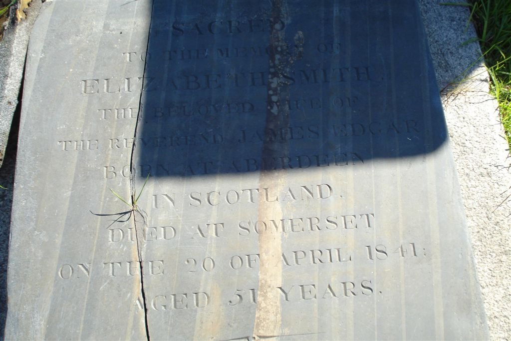 EDGAR Elizabeth nee SMITH -1841