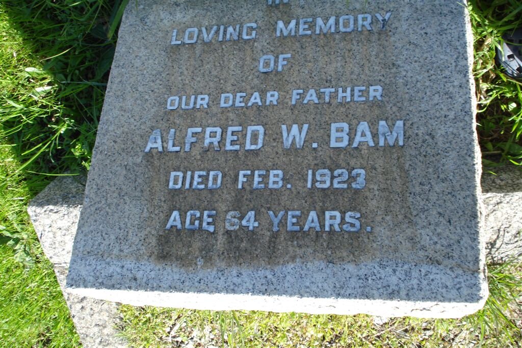 BAM Alfred W.  -1923