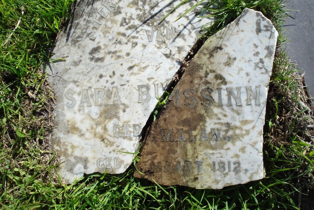 BUISSINNÉ Sara nee MALAN 1812-