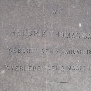 BAM Hendrik Thomas 1820-1888