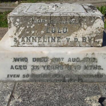 BYL Lulu, v.d. -1912 :: V.D. BYL Anneline -1912