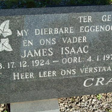 CRAUSE James Isaac 1924-1978 :: CRAUSE Teuns 1947-1987