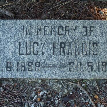 FRANCIS Lucy 1898-1963