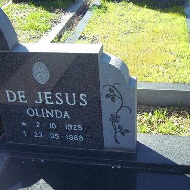 JESUS Olinda, de 1929-1988
