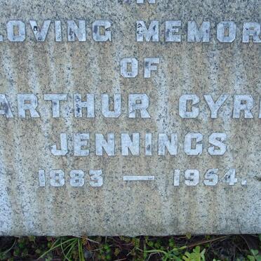 JENNINGS Arthur Cyril 1883-1954