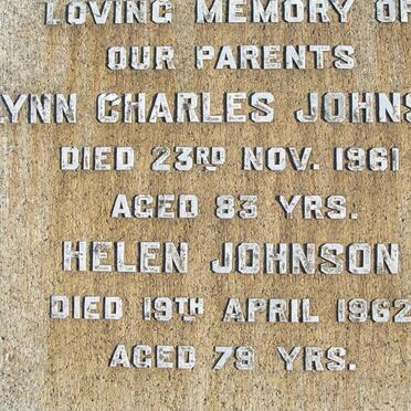 JOHNSON Lynn Charles -1961 &amp; Helen -1962