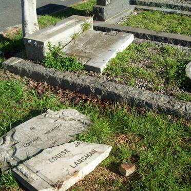 LANGMAN Louise Jane 1884-1953