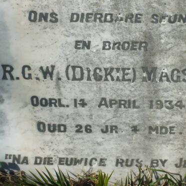 MAGSON R.G.W. -1934