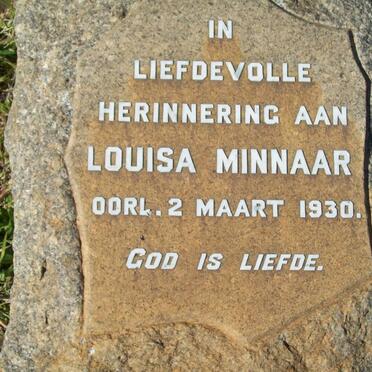 MINNAAR Louisa -1930