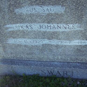 SWART Lukas Johannes 1929-1981