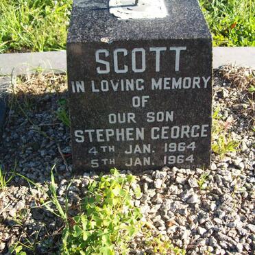 SCOTT Stephen George 1964-1964
