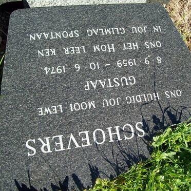 SCHOEVERS Gustaaf 1959-1974