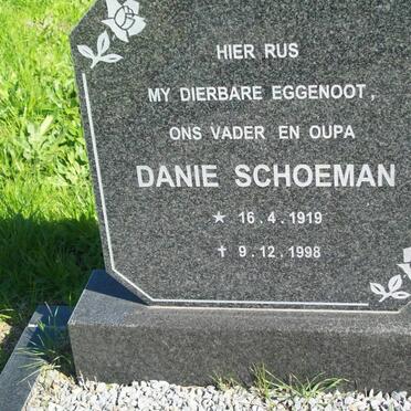 SCHOEMAN Danie 1919-1998
