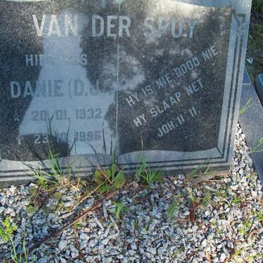 SPUY D.J., van der 1932-1995