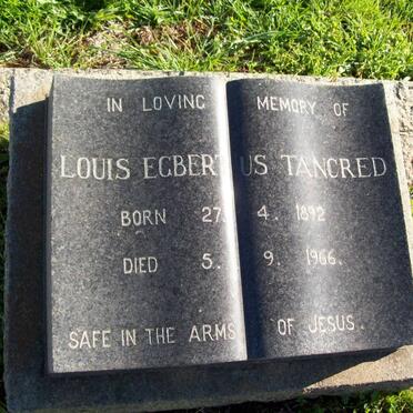 TANCRED Louis Egbertus 1892-1966