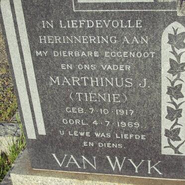 WYK Marthinus J., van 1917-1968