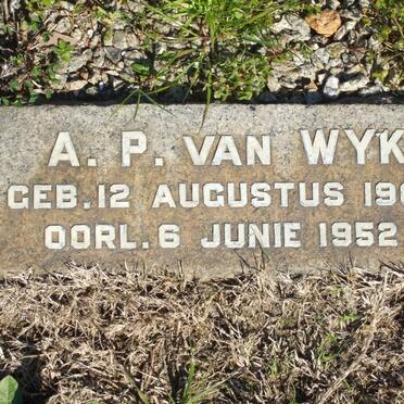 WYK A.P., van 1904-1952