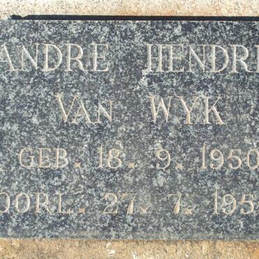 WYK Andre Hendrik van 1950-1955