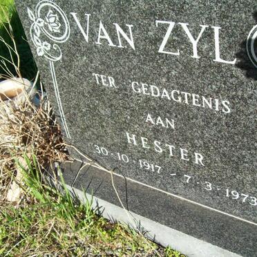 ZYL Hester, van 1917-1973