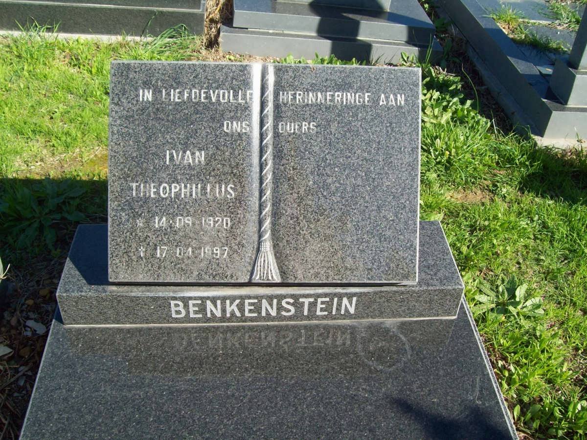 BENKENSTEIN Ivan Theophillus 1920-1997