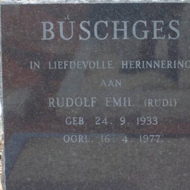 BUSCHGES Rudolf Emil 1933-1977