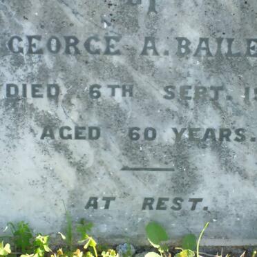 BAILEY George A. -1931