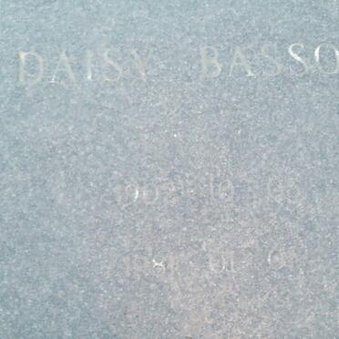 BASSON Daisy 1902-1981