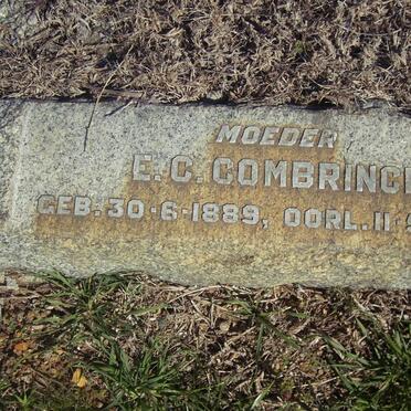 COMBRINCK E.C. 1889-1962