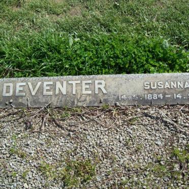 DEVENTER Susanna, van 1884-1962