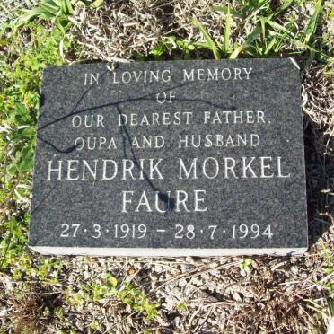 FAURE Hendrik Morkel 1919-1994