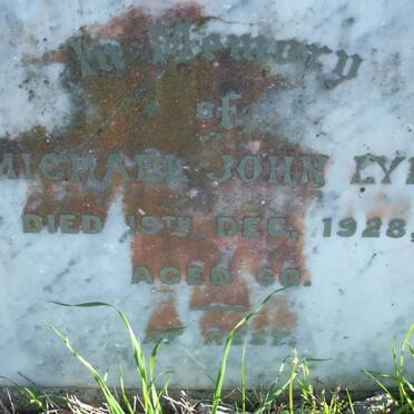 LYNE Michael John -1928