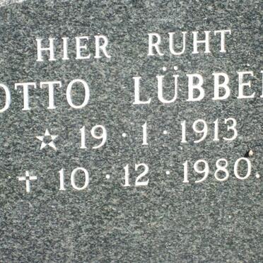 LUBBEN Otto 1913-1980