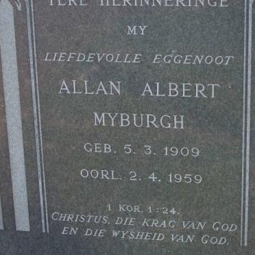 MYBURGH Allan Albert 1909-1959