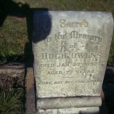 OWENS Hugh -1927