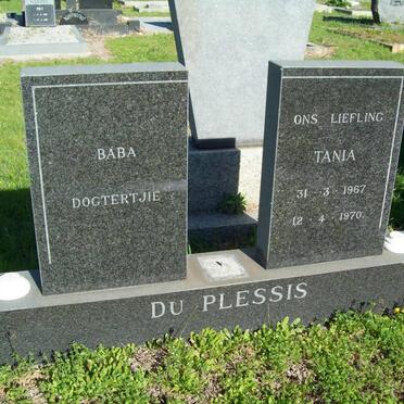 PLESSIS Tania, du 1967-1970