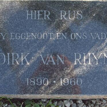 RHYN Dirk, van 1890-1960